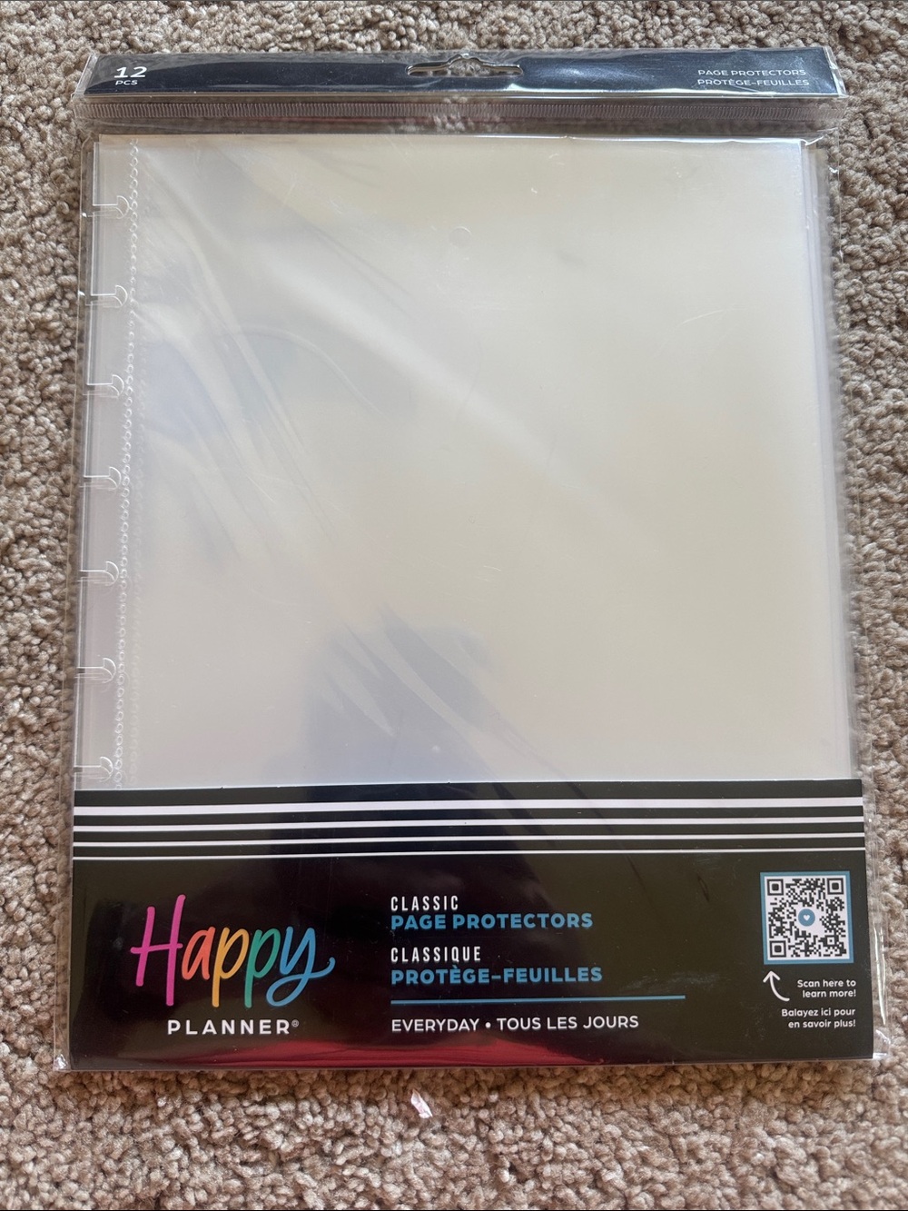 Happy Planner Page Protectors-Classic Size